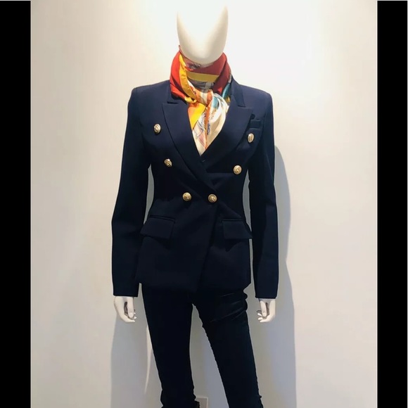 BALMAIN STYLE BLACK BLAZER, 3 SIZES - Picture 2 of 6